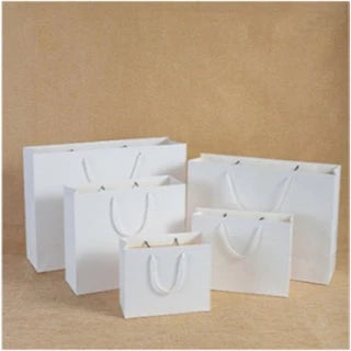 10PCS | PAHIGA Gift Paper Bag with Handles Craft Package Paper Gift Box Jewelry Birthday Decoration