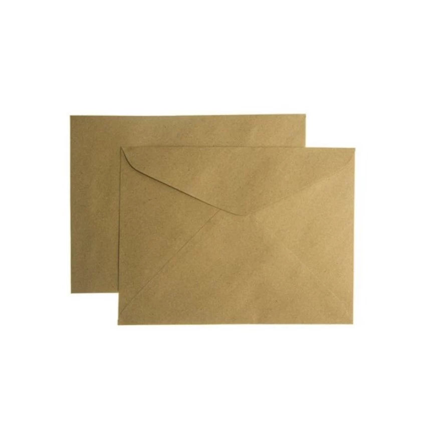 10pcs | BROWN ENVELOPE Short & Long - Office, School, Mailing Supplies, Letter Packaging