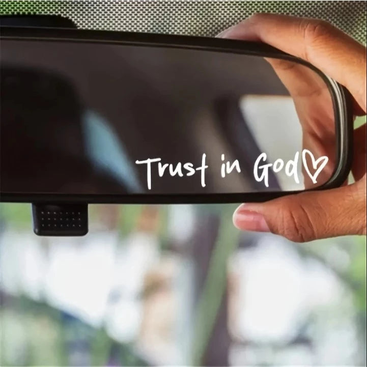 1PC Waterproof PVC Sticker for Motorcycles & Cars – Universal Rearview Mirror Decorative