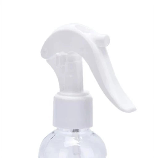 1PC 100ml Spray Bottle - Clear With White Trigger Spray Refillable Plastic Atomizer