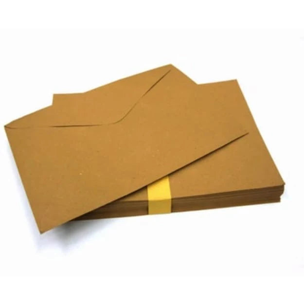10pcs | BROWN ENVELOPE Short & Long - Office, School, Mailing Supplies, Letter Packaging
