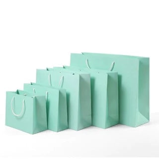 10PCS | PAHIGA Gift Paper Bag with Handles Craft Package Paper Gift Box Jewelry Birthday Decoration
