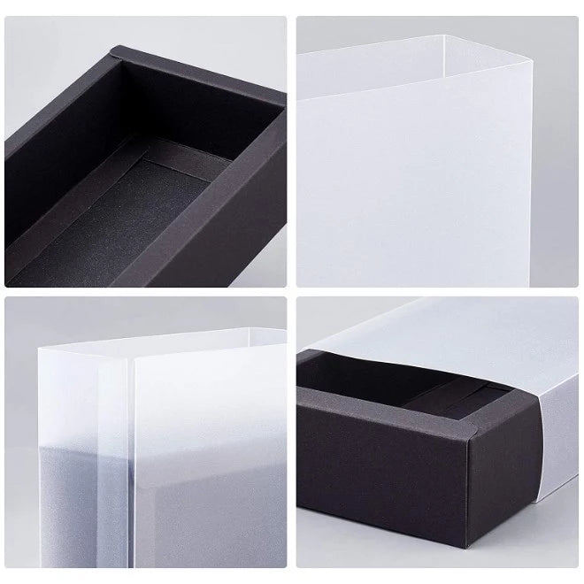 PVC Transparent Window CLEAR drawer box gift box product packaging Durable Storage