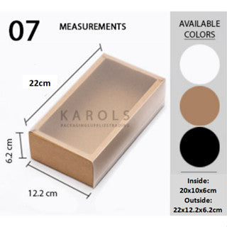 1pc  CLEAR and MATTE drawer box pvc transparent gift box product packaging