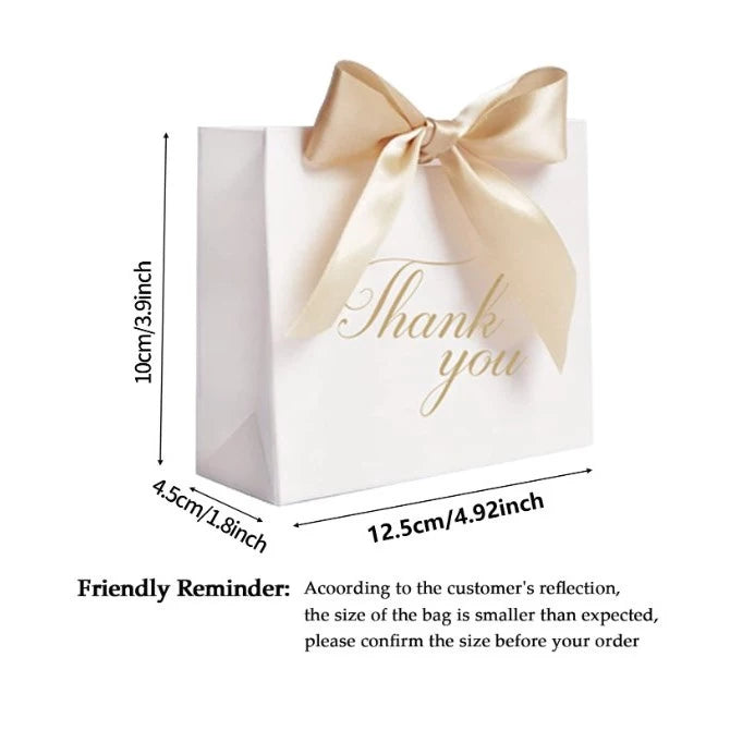 10pcs/set | Thank You Mini Gift Boxes - for Favors Wedding, Birthday, (Thick Kraft Paper)