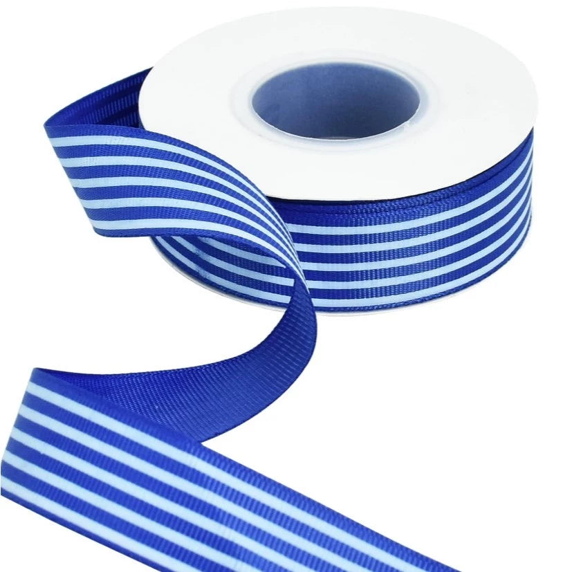 25mm | 5 yards Wide Stripe Ribbon Fresh Flower Gift Box Packaging Polyester Durable Ribbon