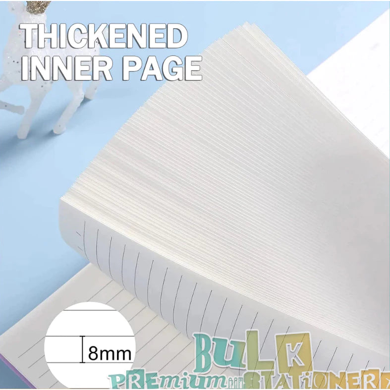 B5 Non-slip Loose-leaf Coil Notebook - horizontal line loose-leaf detachable Spiral notebook