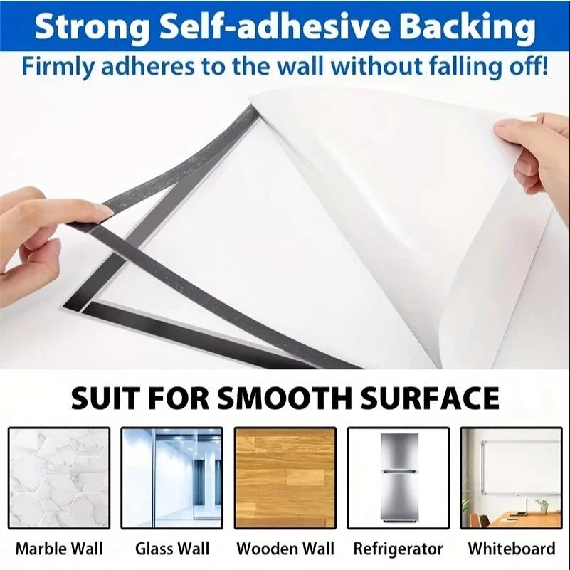 5pcs | Magnetic Photo Frames - DIY Wall Decor Photo Certificate Office Sticker Wall Frame