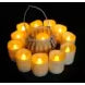1pc LED Wave Candle electronic candle light wave mouth creative birthday party decoration