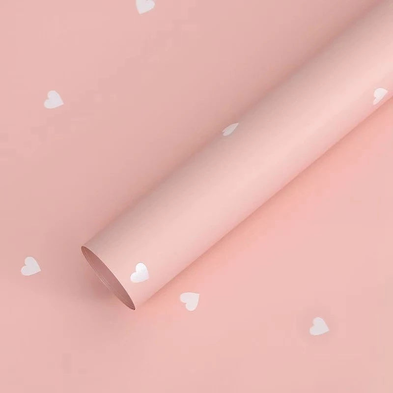 20pcs | Tiny Hearts Wrapping paper - Premium Bouquet & Confetti Design Gift Ideal for Her