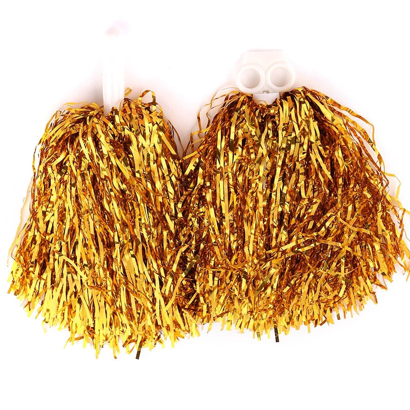2pcs Cheerleading Handheld Flower For Festivals, And Sport Teams Performance dance props