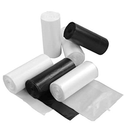 10/20pcs per roll | Trash bag Roll BLACK/CLEAR w/out Tie Garbage Bag Trash Bag