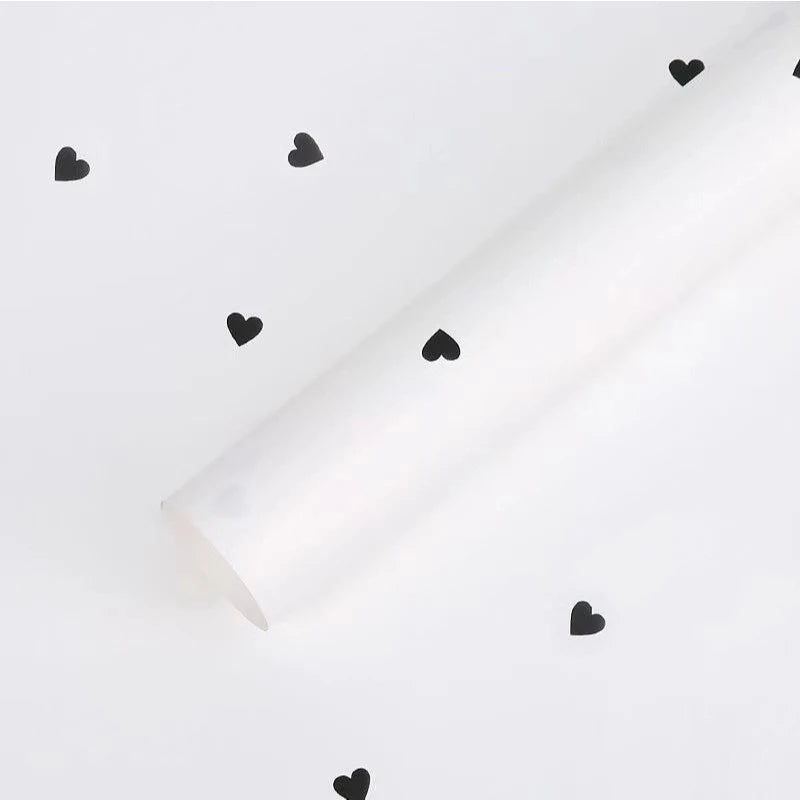 20pcs | Tiny Hearts Wrapping paper - Premium Bouquet & Confetti Design Gift Ideal for Her