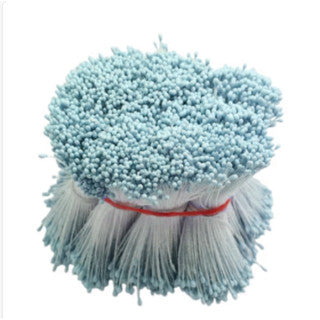 | 100PCS 8mm Fuzzy Wire Colored Chenille Wires Fluffy Sticks Stems Twist Tie for Kids