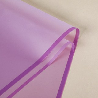 20pcs Transparent Colored Edge Flower Wrapper Korean Wrapper Accesories Paper Wrapping