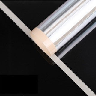 20pcs Clear Colored edge flower wrapping paper cellophane transparent Waterproof bouquet