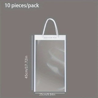 Clear Purse Handbag Bouquet - For Valentine's Gift Transparent Handbag Bouquet for Her