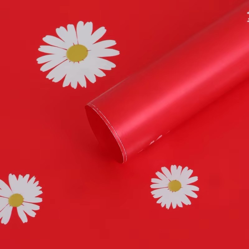 20pcs | Daisy Bouquet Wrapping Paper – Fresh as You Floral Design Perfect for fresh bouquets, gift