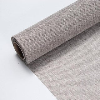 (48cmx5yards) Flower colored linen roll retro floral diy material flower packaging