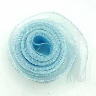 Fantasy fish tail yarn pleated yarn Ribbon With Wavy Edge Wrap Flower Gift Decoration