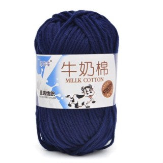 5ply | Smooth Milk Fiber Knitting Wool Crochet Yarn Milk Cotton 50g