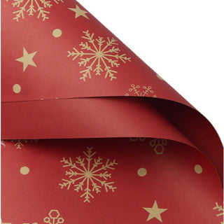 10 Sheets/roll CHRISTMAS Kraft Gift Wrapper Christmas Gift Present Paper Gift paper