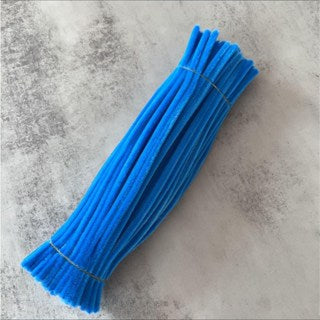 | 100PCS 8mm Fuzzy Wire Colored Chenille Wires Fluffy Sticks Stems Twist Tie for Kids