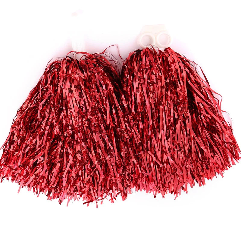 2pcs Cheerleading Handheld Flower For Festivals, And Sport Teams Performance dance props