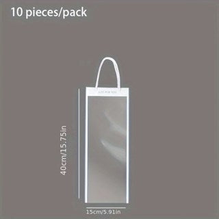 Clear Purse Handbag Bouquet - For Valentine's Gift Transparent Handbag Bouquet for Her