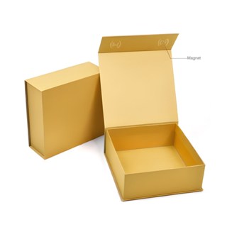 Portable Gift Box with Magnetic Closure - Flip Top Folding Hard Case for Jewelry, Gifts, Keepsakes