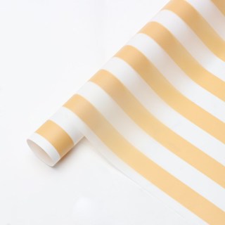 20pcs/sheets Stripe Pattern Flower Wrapping | 57x57 cm for Weddings, Birthdays & Special Occasions