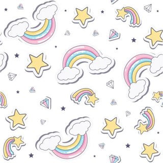 (5pcs) Glossy coated Tropical Rainforest Dinosaur Unicorn Flamingo Gift-Wrapping paper