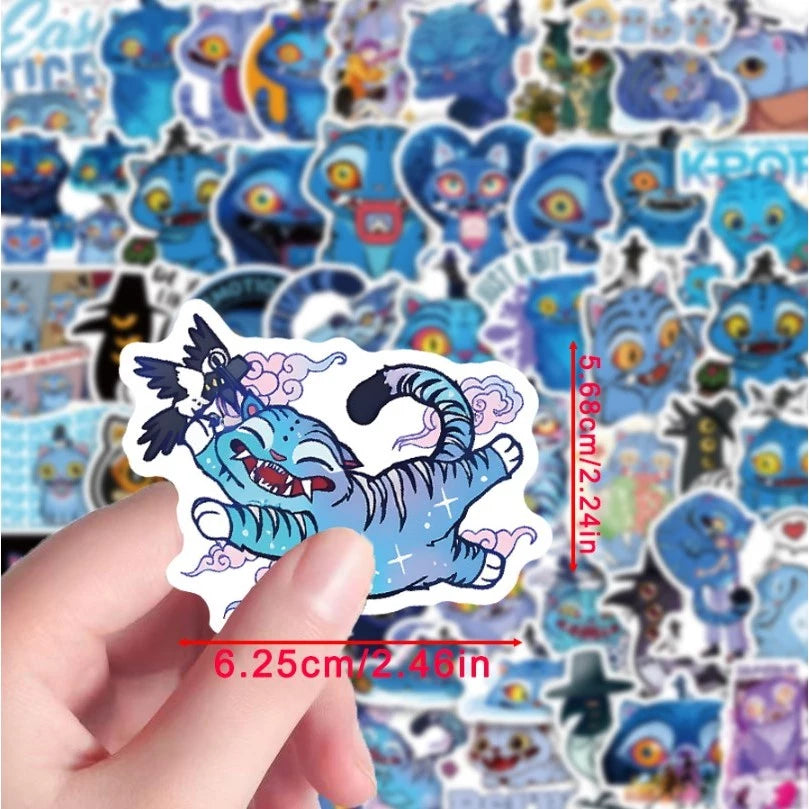 60pcs/56pcs Kpop Demon Hunter Stickers - Kpop Merch Aesthetic Journal Stickers for Teens, Waterproof
