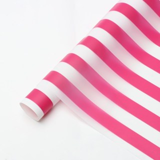20pcs/sheets Stripe Pattern Flower Wrapping | 57x57 cm for Weddings, Birthdays & Special Occasions