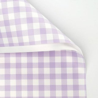 20 Sheets | Checkered Wrapping Paper for Flowers, Perfect for Trendy Bouquets Waterproof