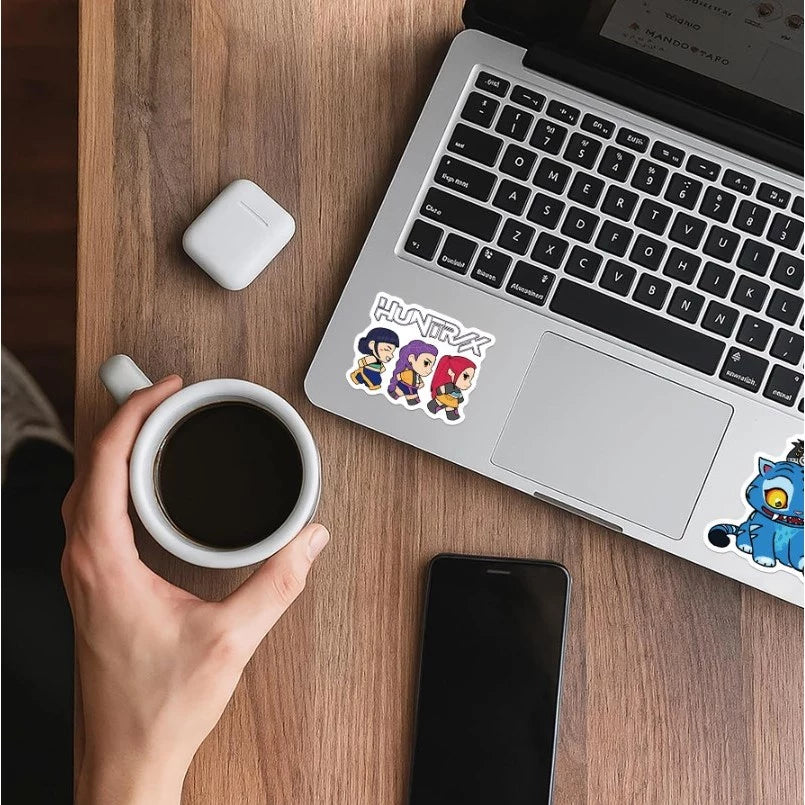 60pcs/56pcs Kpop Demon Hunter Stickers - Kpop Merch Aesthetic Journal Stickers for Teens, Waterproof