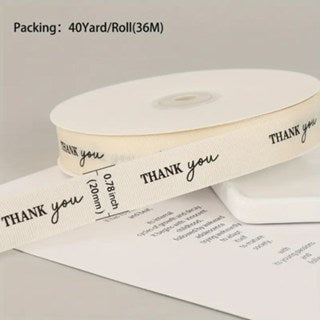 (40 yards) 2.cm Happy Birthday Gross Grain Ribbon, Personalized ribbon, Gross Grain ribbon
