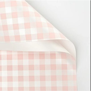 20 Sheets | Checkered Wrapping Paper for Flowers, Perfect for Trendy Bouquets Waterproof