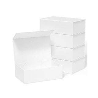 Portable Gift Box with Magnetic Closure - Flip Top Folding Hard Case for Jewelry, Gifts, Keepsakes