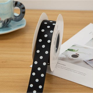 100 Yards/1Roll 2.5cm Polka Dot Ribbon - Colorful perfect for any special occasion, especially Child
