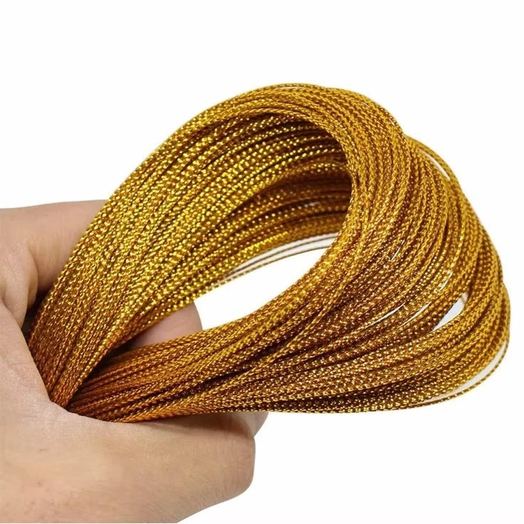 10m | Polyester Round Rope String Bundle of Each Sturdy Ties for Home Decor Crafts Wrapping Projects