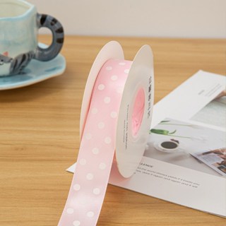 100 Yards/1Roll 2.5cm Polka Dot Ribbon - Colorful perfect for any special occasion, especially Child