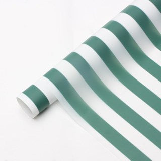 20pcs/sheets Stripe Pattern Flower Wrapping | 57x57 cm for Weddings, Birthdays & Special Occasions