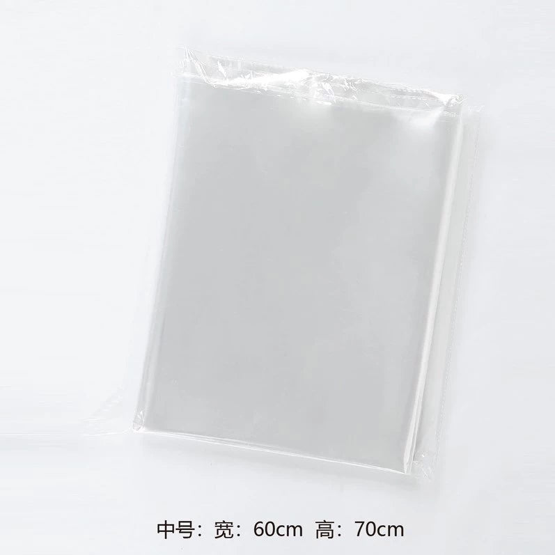 20pcs-Pack) Transparent Floral Dust Bags / Bouquet Protection Sleeves Dustproof & Waterproof