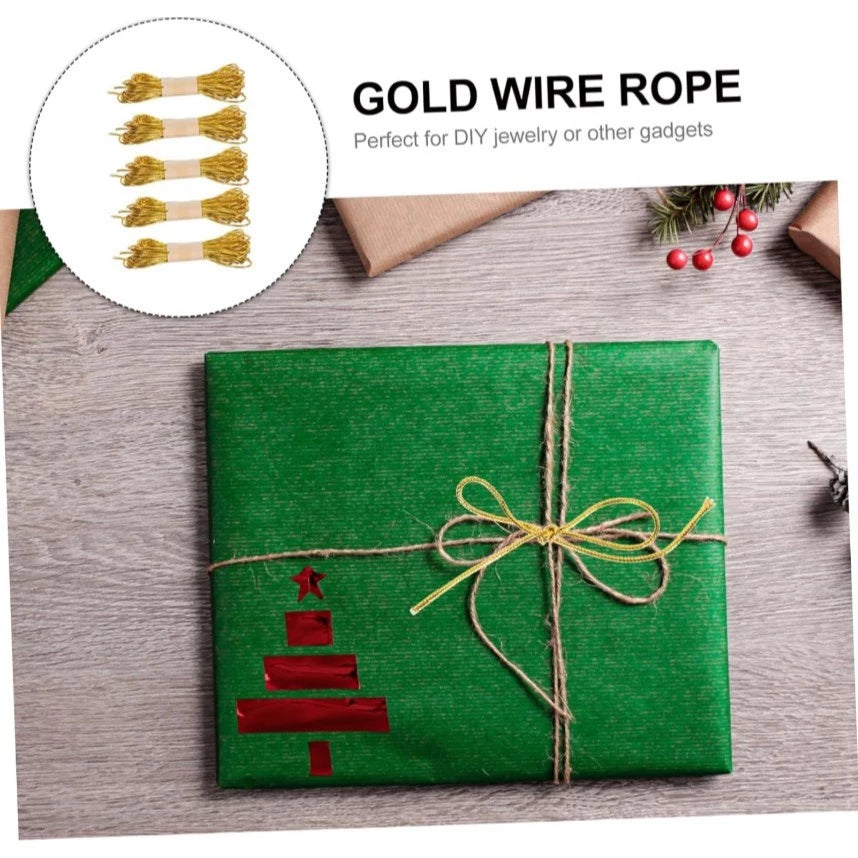 10m | Polyester Round Rope String Bundle of Each Sturdy Ties for Home Decor Crafts Wrapping Projects