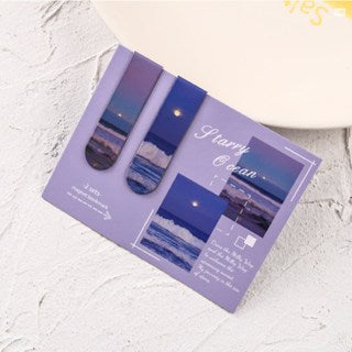 2pcs Magnet Bookmark Magnetic Reading Book Mark Page Clips Stationery