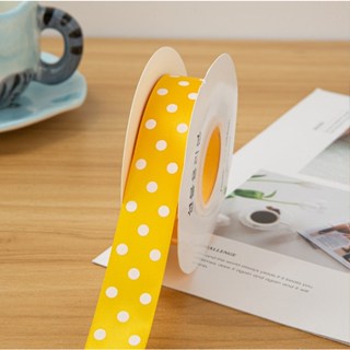 100 Yards/1Roll 2.5cm Polka Dot Ribbon - Colorful perfect for any special occasion, especially Child