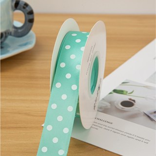 100 Yards/1Roll 2.5cm Polka Dot Ribbon - Colorful perfect for any special occasion, especially Child