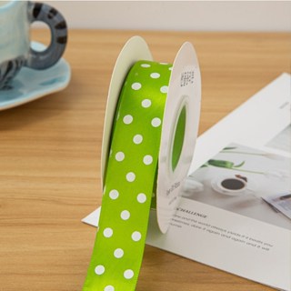 100 Yards/1Roll 2.5cm Polka Dot Ribbon - Colorful perfect for any special occasion, especially Child
