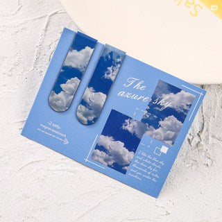 2pcs Magnet Bookmark Magnetic Reading Book Mark Page Clips Stationery
